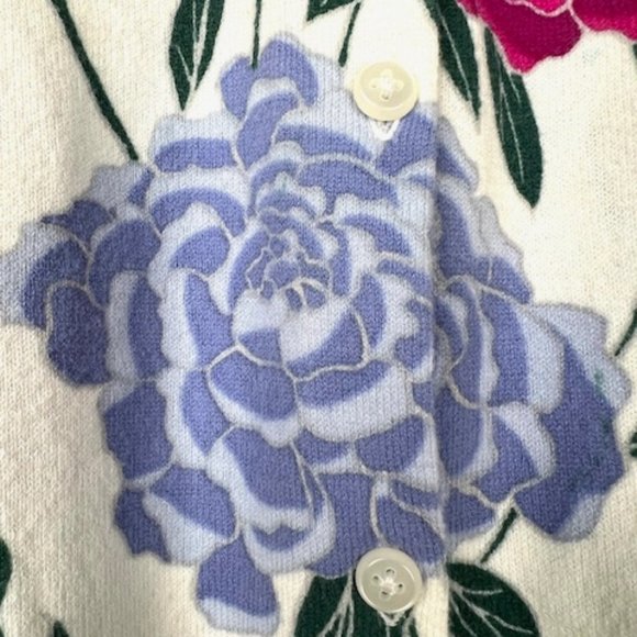 Merona 3/4-Sleeve Floral Cardigan - Picture 4 of 6